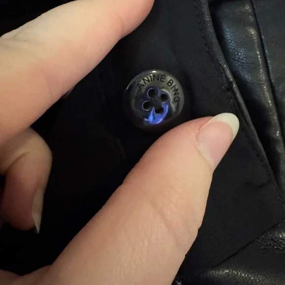 Anine Bing Classic Black Carmen Pant - Picture 5 of 8